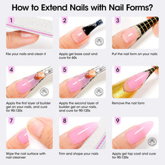 GELLEN home manicure scene with lamp and tools for salon results