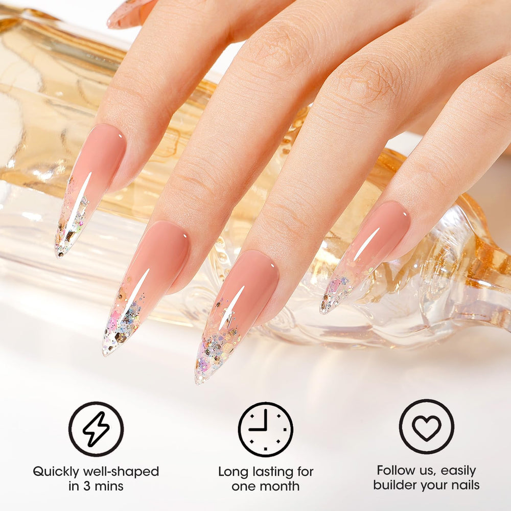 GELLEN 15ml jar next to ruler showing compact, travel-friendly size