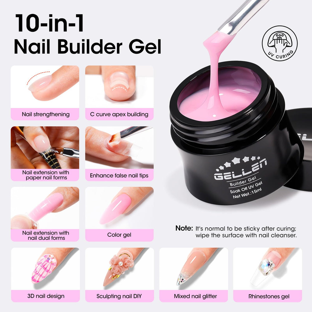 GELLEN close-up of gel texture showing smooth consistency for sculpting