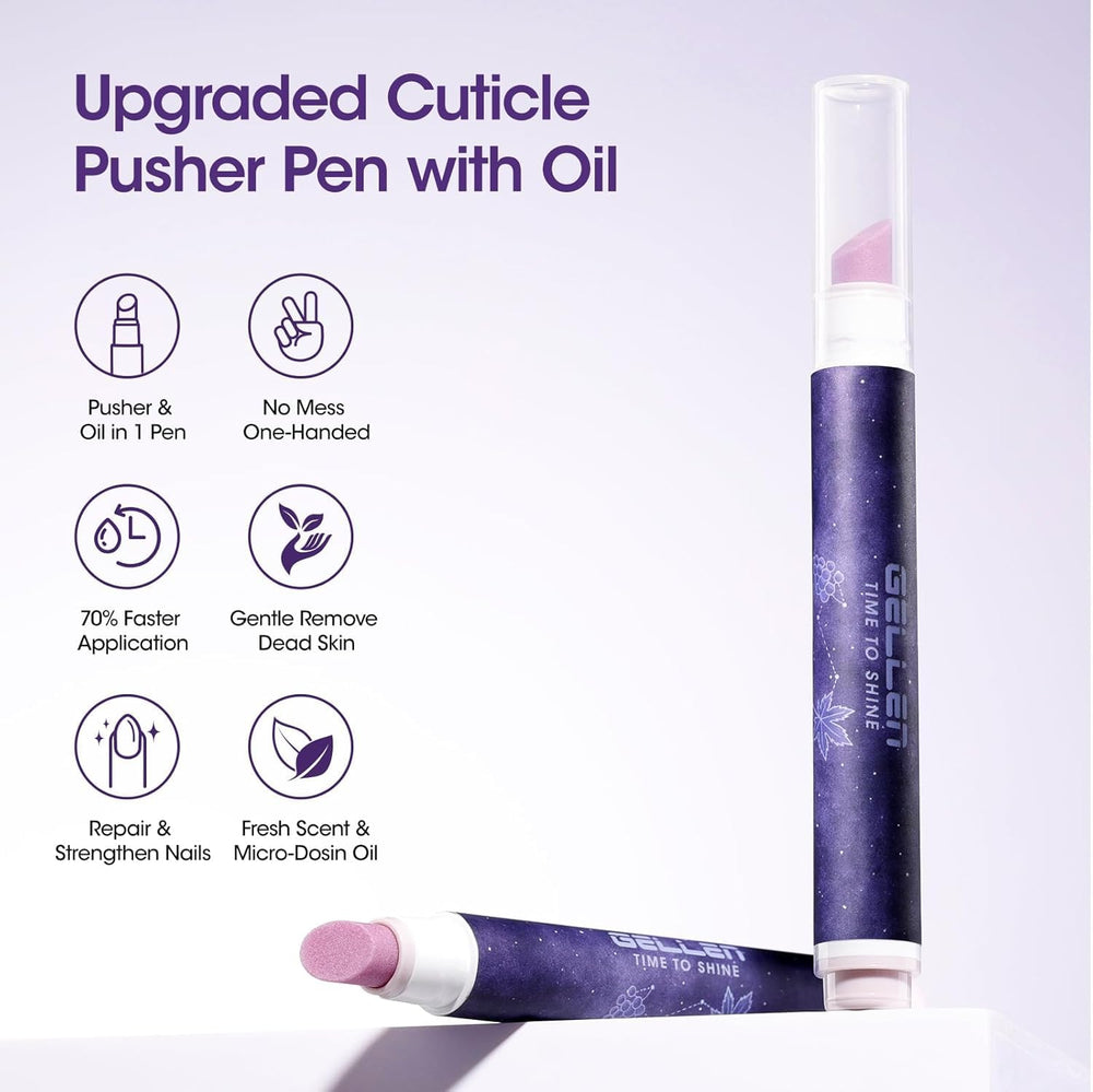 GELLEN close-up ceramic tip displaying gentle abrasive texture for safe exfoliation