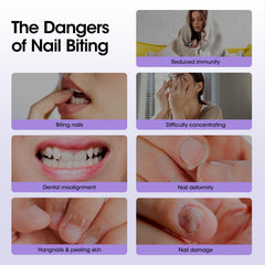 GELLEN clear finish on nail revealing repair and protective benefit