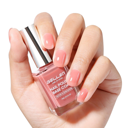 GELLEN bottle front view showing dusty rose tint and clean packaging benefit