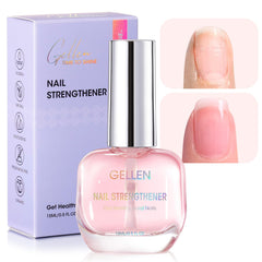 GELLEN front bottle showing clear serum and label, highlights quick protection
