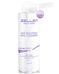 GELLEN front bottle view showing 16oz pump and clear brand label benefit: saves time