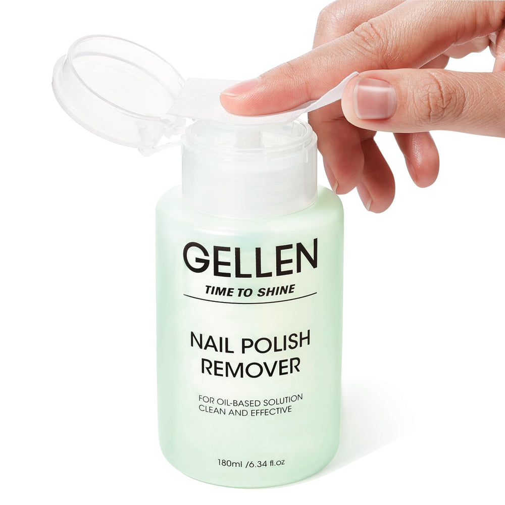 GELLEN front packaging with pump showing easy dispensing benefit