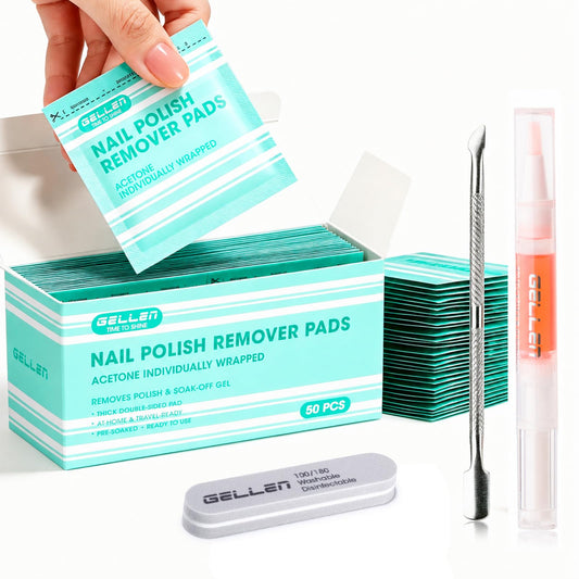 GELLEN front packaging showing 50-pack and travel convenience benefit