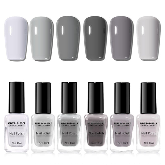 GELLEN front packaging showing six grey bottles and branding for easy selection
