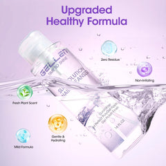GELLEN bottle on salon workstation demonstrating professional use benefit: salon-ready capacity
