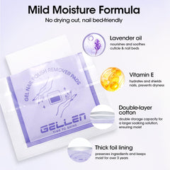 GELLEN individually wrapped pad ready for travel with freshness benefit