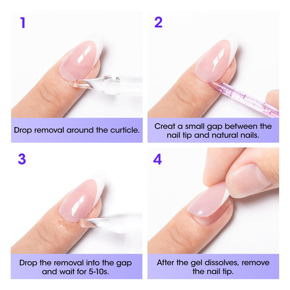 GELLEN on bathroom vanity staged for at-home gentle nail removal routine