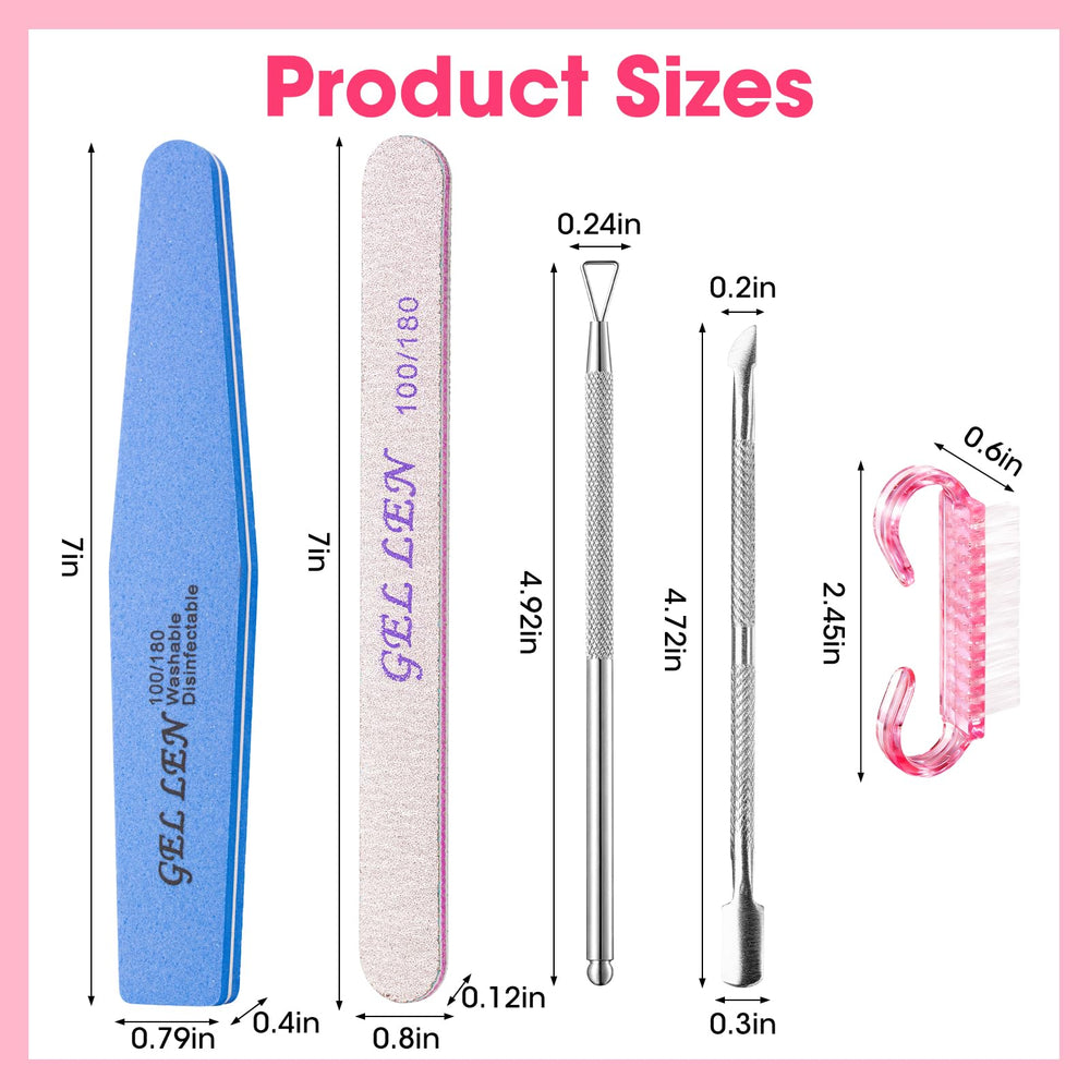 GELLEN kit on salon table staged for professional home or salon use