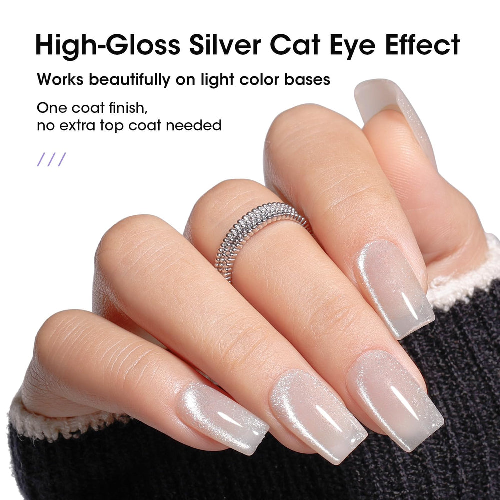 GELLEN magnetic effect being created with a wand showing dynamic light reflection