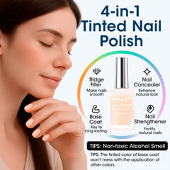GELLEN milky tint swatch on card revealing natural cream finish