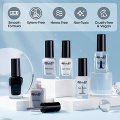 GELLEN ombre nail art example showing gradient capability for creative designs