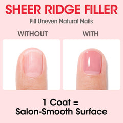 GELLEN one-coat shiny jelly finish on nail demonstrating natural sheen benefit