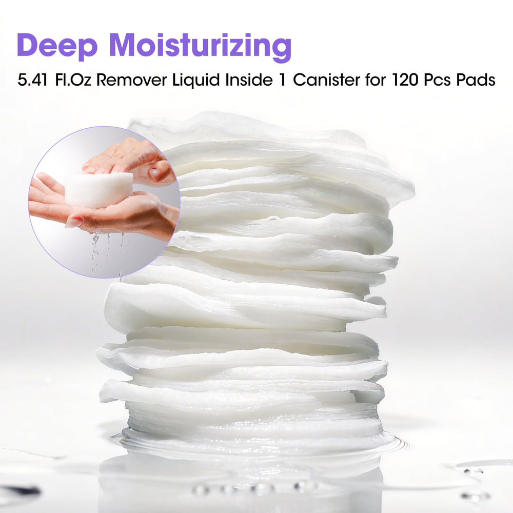 GELLEN pad size comparison in hand to show full manicure coverage