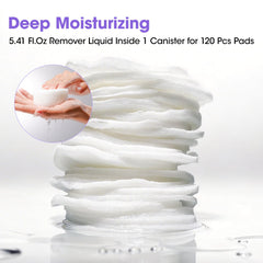 GELLEN pad size comparison in hand to show full manicure coverage
