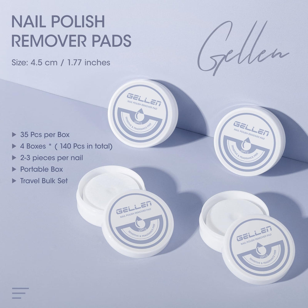 GELLEN pads stored in a travel bag demonstrating leak-free packing benefit