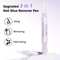 GELLEN precision nozzle closeup for targeted glue application and cleaner removal