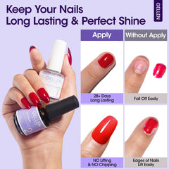 GELLEN primer bottle close-up highlighting acid-free formula and adhesion benefit