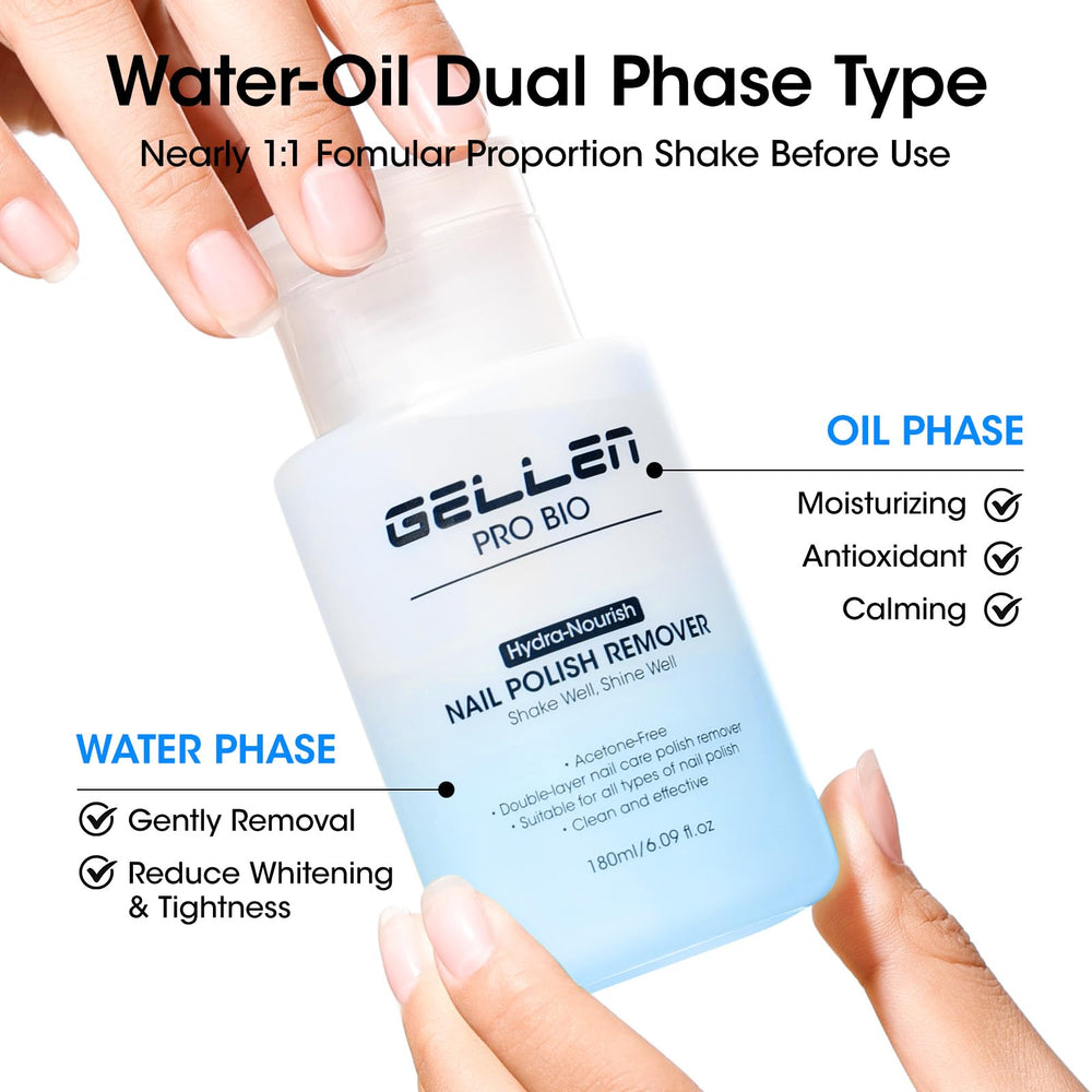 GELLEN pump closeup demonstrating push‑down head for easy one‑hand use