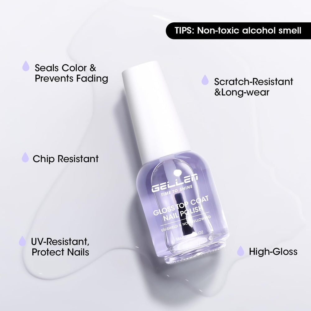 GELLEN in-use shot of hand drying quickly for smudge-free results
