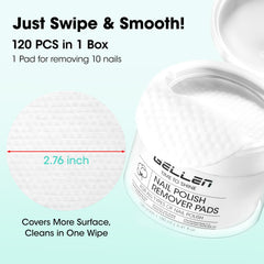 GELLEN pad next to coin showing size and compact portability benefit