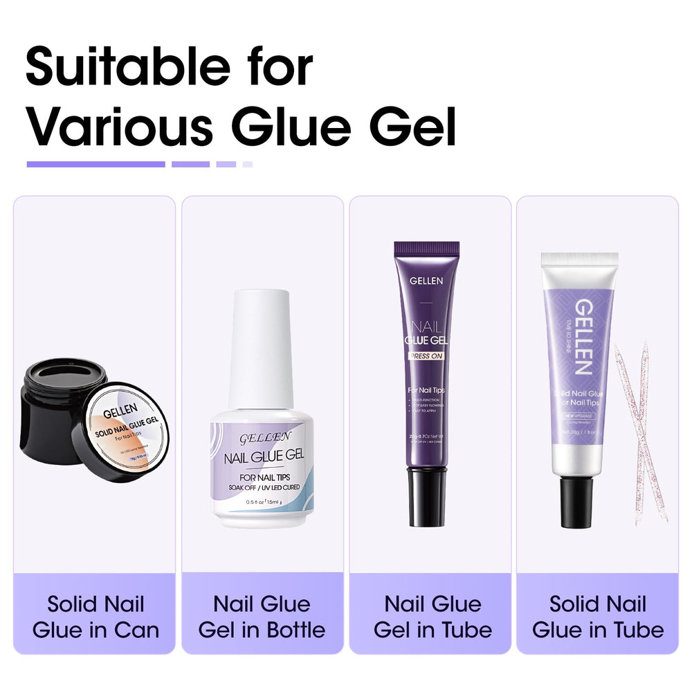 GELLEN 80ml next to coin for scale indicating large-capacity convenience