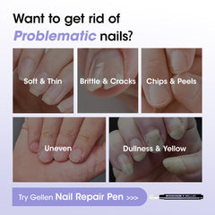 GELLEN sponge tip close-up illustrating controlled, mess-free application benefit