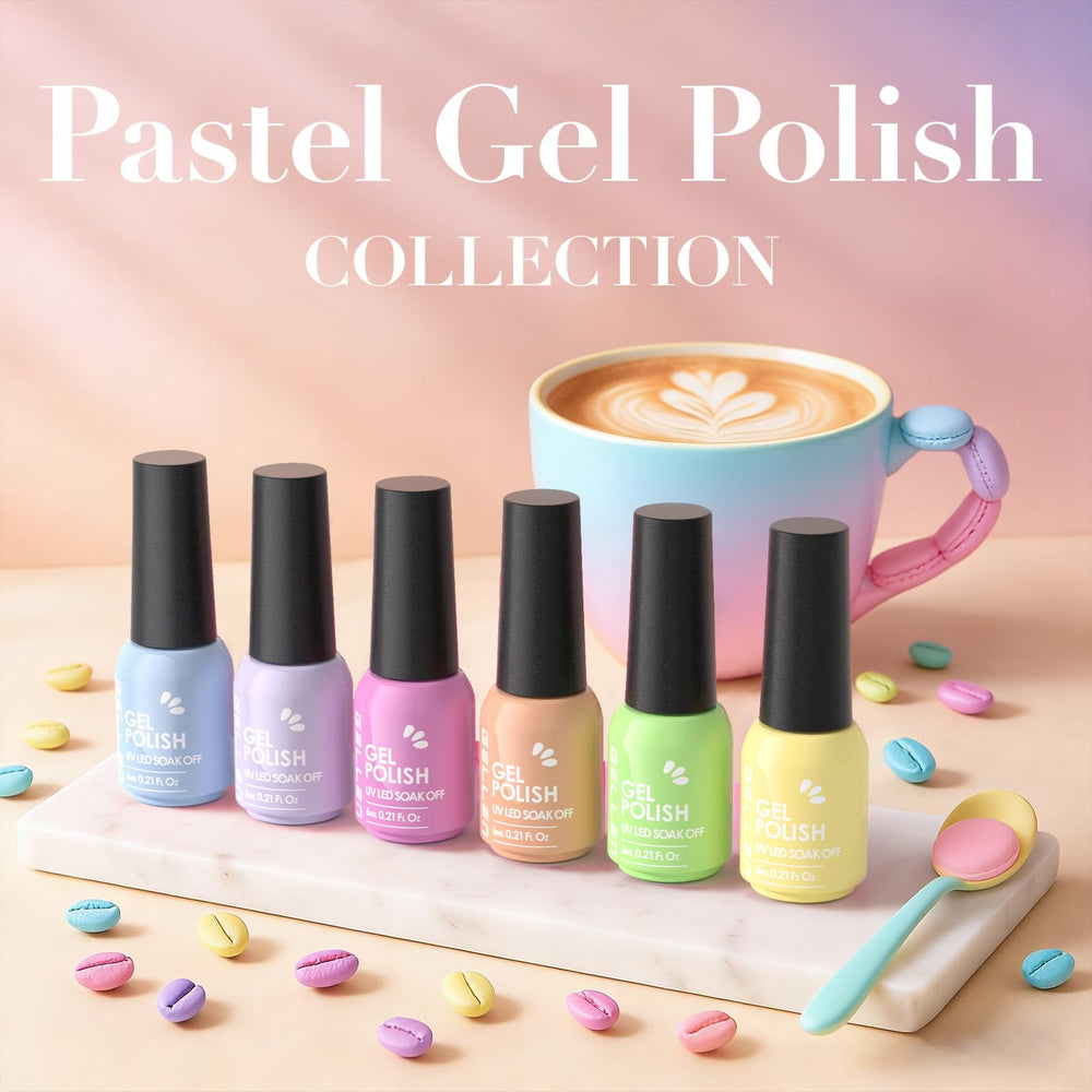 GELLEN close-up of polish texture highlighting self-leveling smooth finish