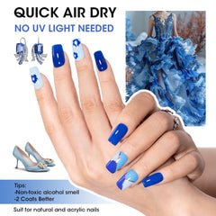 GELLEN toe nail application during pedicure showing salon-results at home