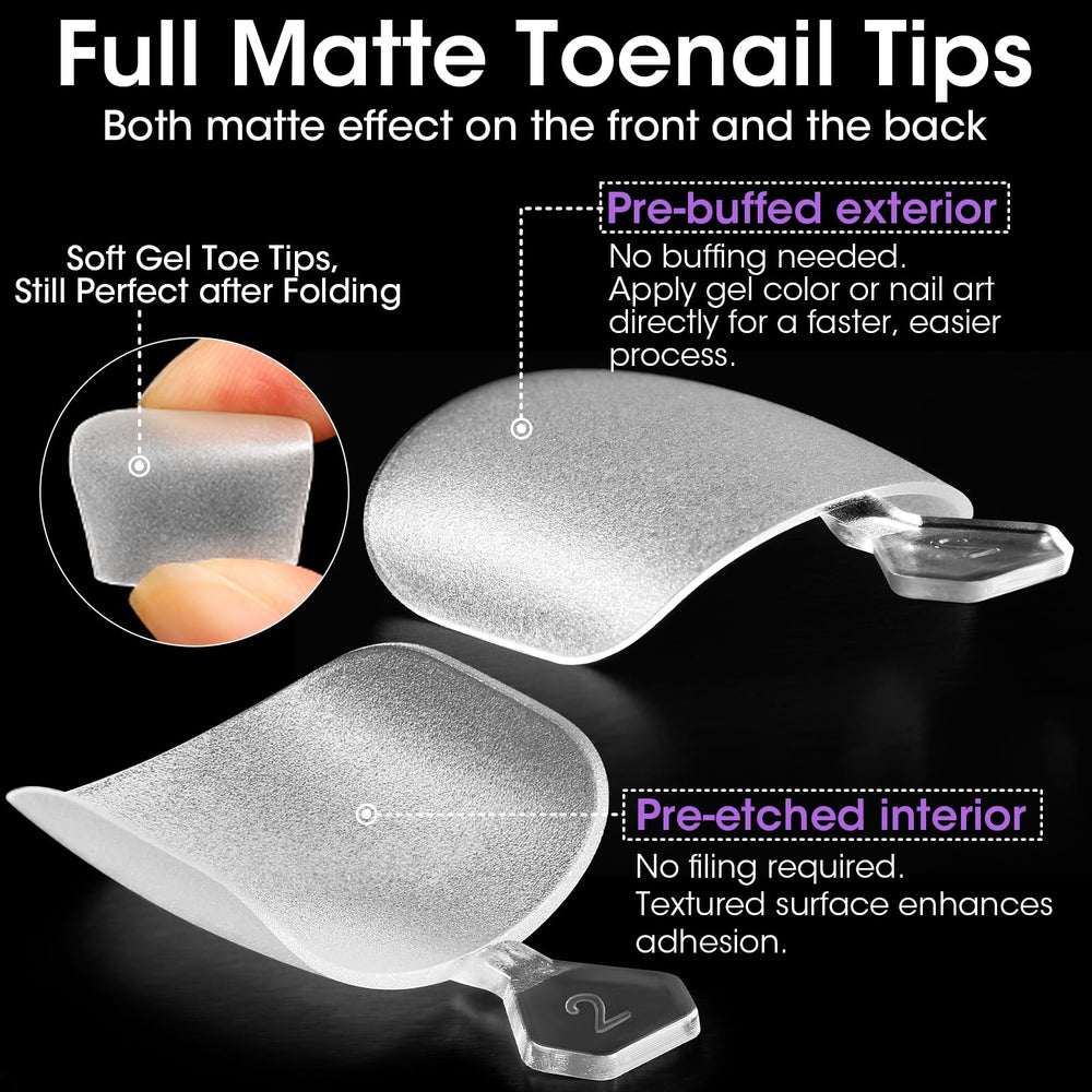 GELLEN trimmed and filed toe tip showing customization and neat edges