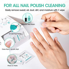 GELLEN close-up wipe texture lint-free fabric for smooth cleaning