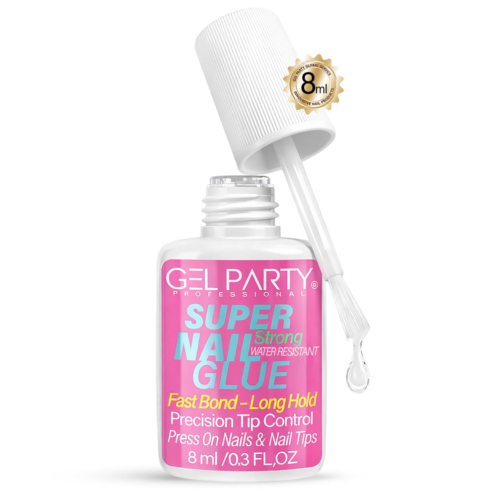 GEL PARTY bottle front view showing label and compact size benefit