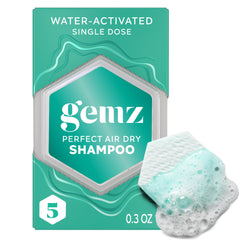gemz front packaging showing travel five-count and convenience
