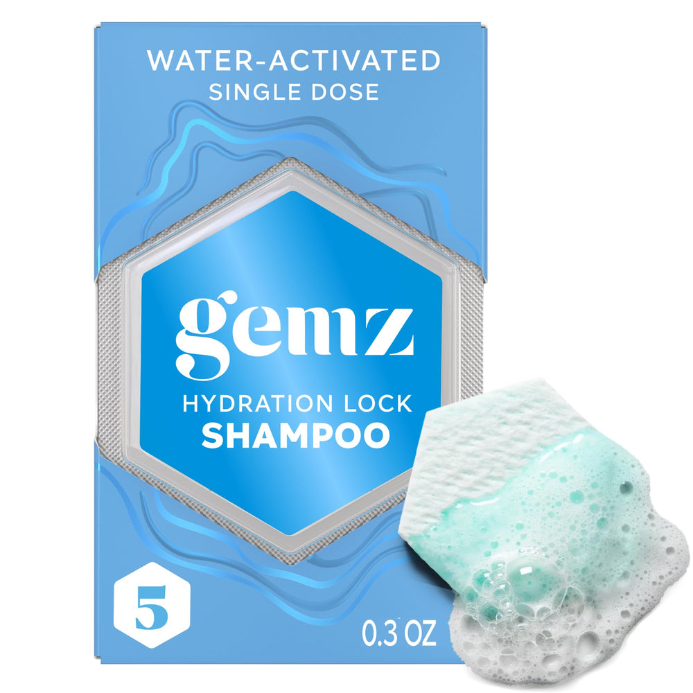 gemz front packaging showing travel five-count for easy packing