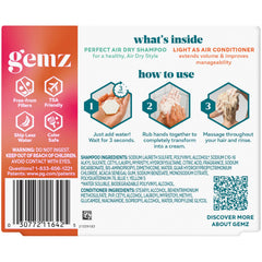 gemz lifestyle bathroom shelf showing compact solids reducing plastic waste