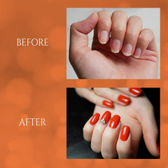 Gena two-pack on vanity illustrating convenience for home mani benefit