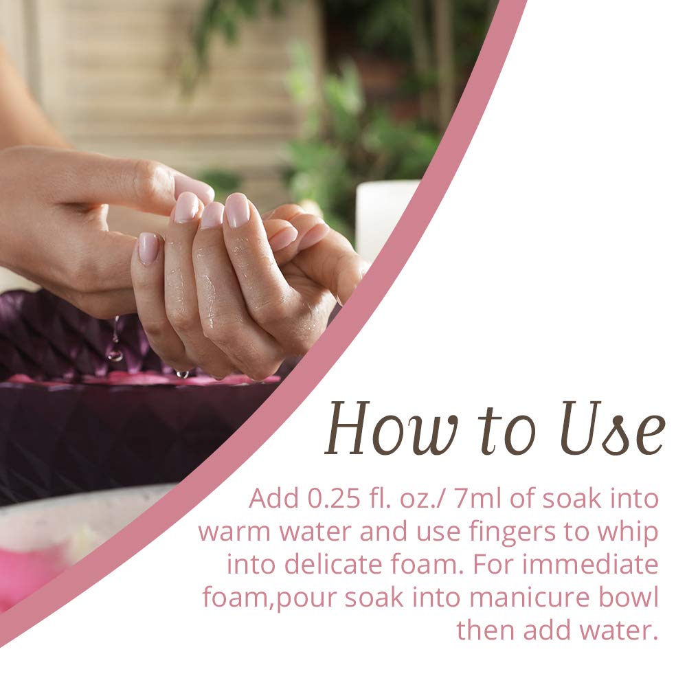 Gena on manicure station illustrating salon-ready hydration benefit