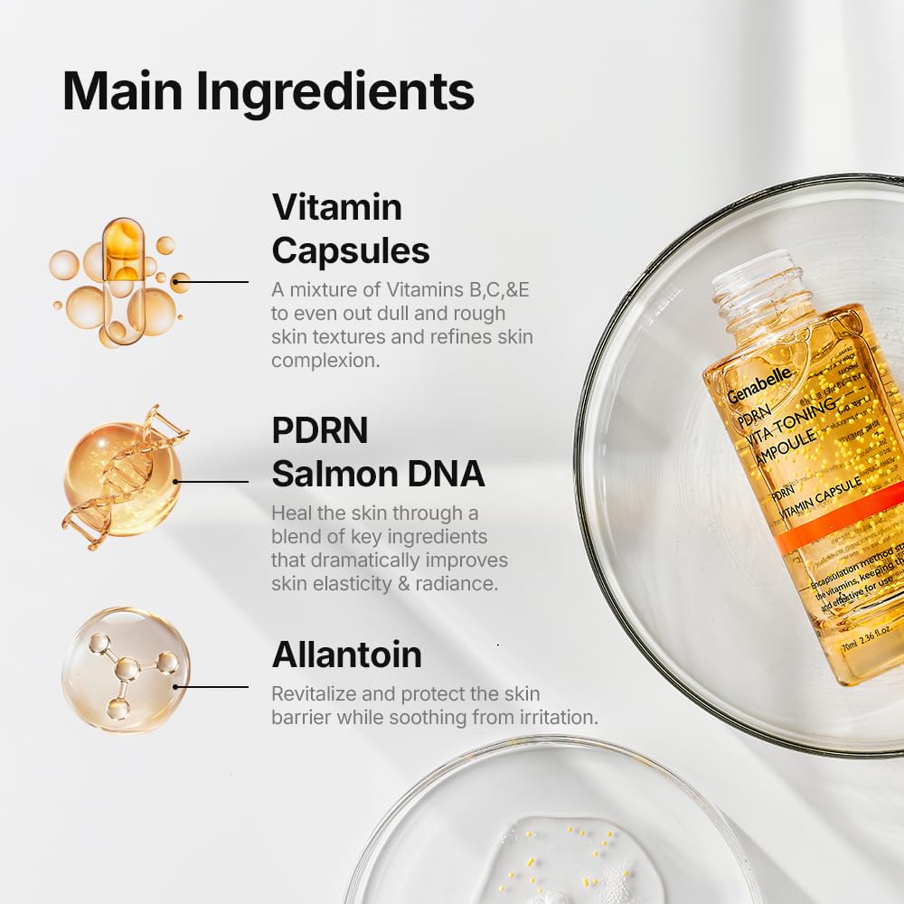 Genabelle apply on face lifestyle image showing visible hydration benefit
