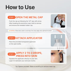 Genabelle lifestyle bathroom routine with ampoule showing everyday use benefit