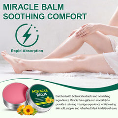 Generic balm on bathroom counter lifestyle shot promoting daily routine