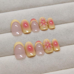 Generic brand close-up of 3D floral design highlighting texture and delicate detail