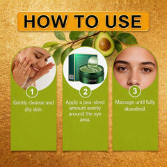 Generic ingredients label close-up listing avocado extract and key actives