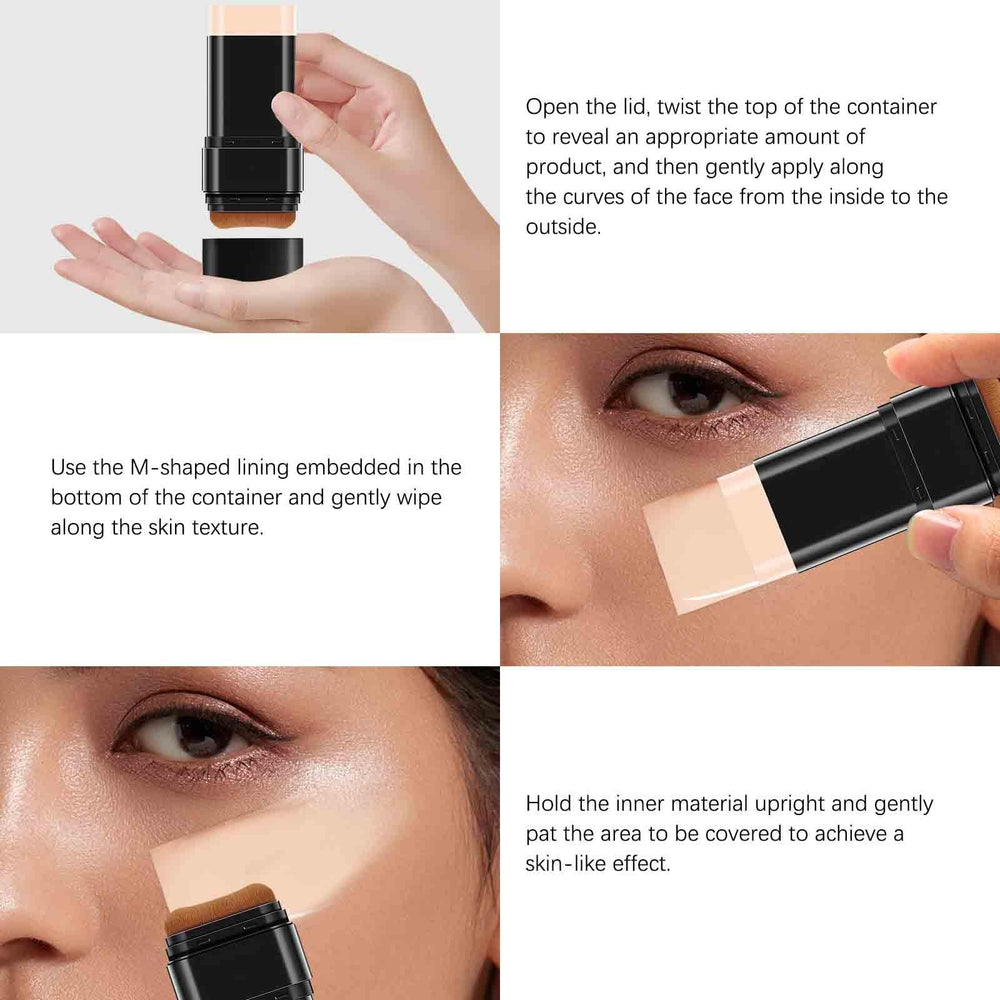 Generic back label with SPF 50 and ingredient text showing transparency benefit