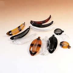 Generic spread of mixed-color clips highlighting style variety