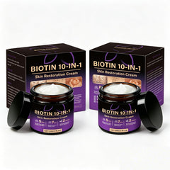 Generic jar front packaging showing product and benefits