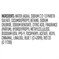 Generic clarifying shampoo in bathroom setting showing family-size convenience