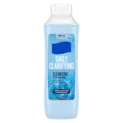 Generic clarifying shampoo lather close-up highlighting gentle cleansing foam