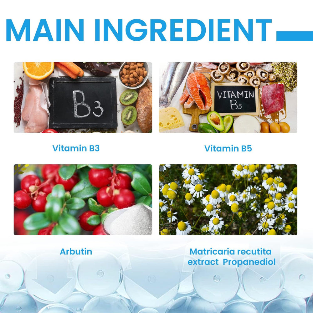 Generic application on cheek illustrating spot-targeted evening of tone